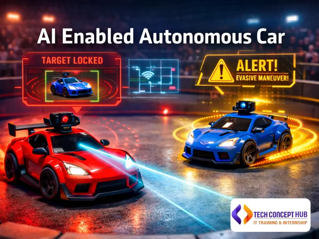 AI enabled autonomous toy car