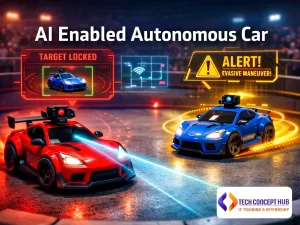 AI enabled autonomous toy car