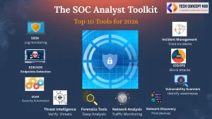 Top 10 tools used by SOC analyst.